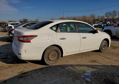 2015 Nissan Sentra S z USA, uszkodzony, nr VIN 3N1AB7AP9FY244850